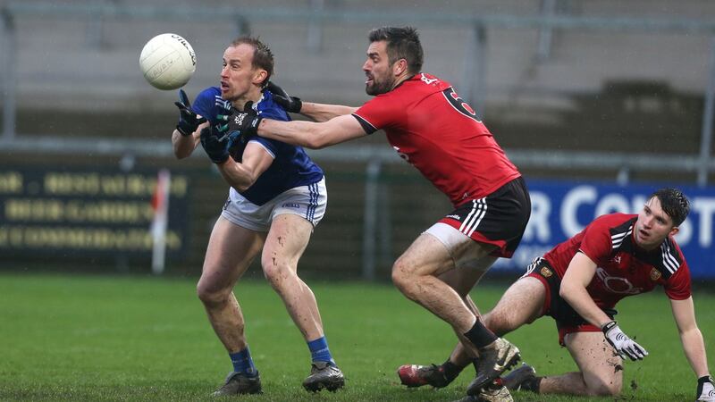 Down’s Kevin McKernan has been on and off in his job as a teacher for the last year. Photo: Matt Mackey/Inpho