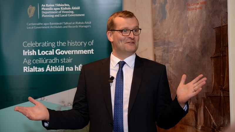 Minister of State for Local Government and Electoral Reform John Paul Phelan: was clear as mud over what happens when counting in the European elections reaches the second string stage.  Photograph: Alan Betson