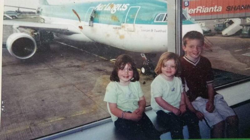 Alan Fagan moved from Ireland to Massachusetts with his three children  aged 9, 4, and 2.