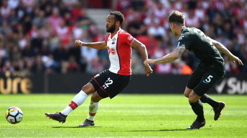 Nathan Redmond during Southampton’s 1-0 defeat to Manchester City. Photograph: Mike Hewitt/Getty