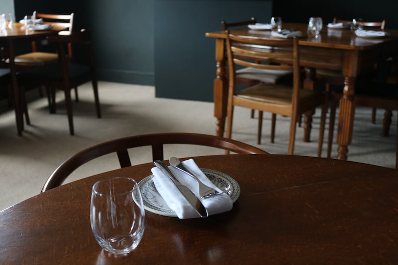 Restaurant Chestnut's upstairs casual dining space