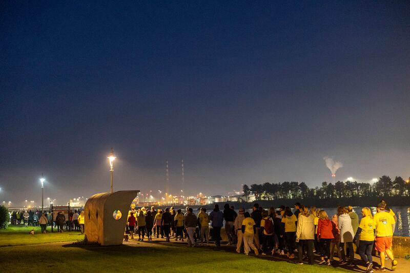 Darkness into Light 2024 in Clontarf, Dublin. Photograph: Tom Honan