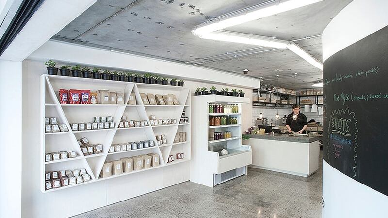 Green Beards: Also in the fridge are salads, breakfast and protein pots supplied  by Blacksheep Foods