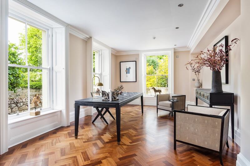 The property has underfloor heating and double-glazed windows