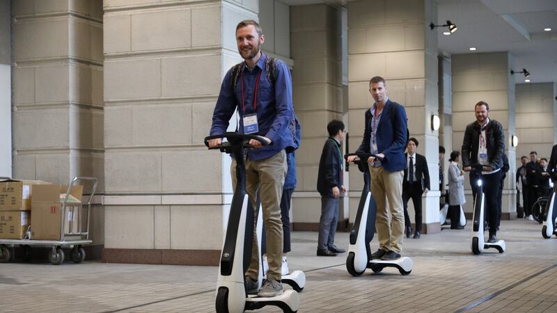 ‘I don’t know if you’ve been to San Jose, California recently, everybody’s riding on e-scooters and there are different types of personal mobility devices’