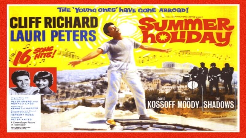 Promotional art for Cliff Richard’s Summer Holiday (1963)