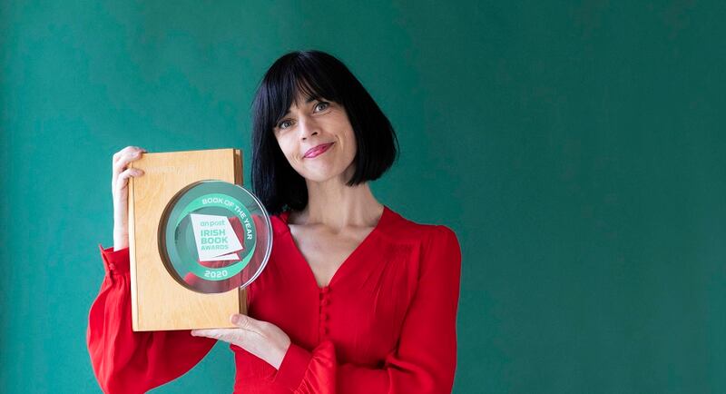 Doireann Ní Ghríofa, winner of the An Post Book of the Year for A Ghost in the Throat