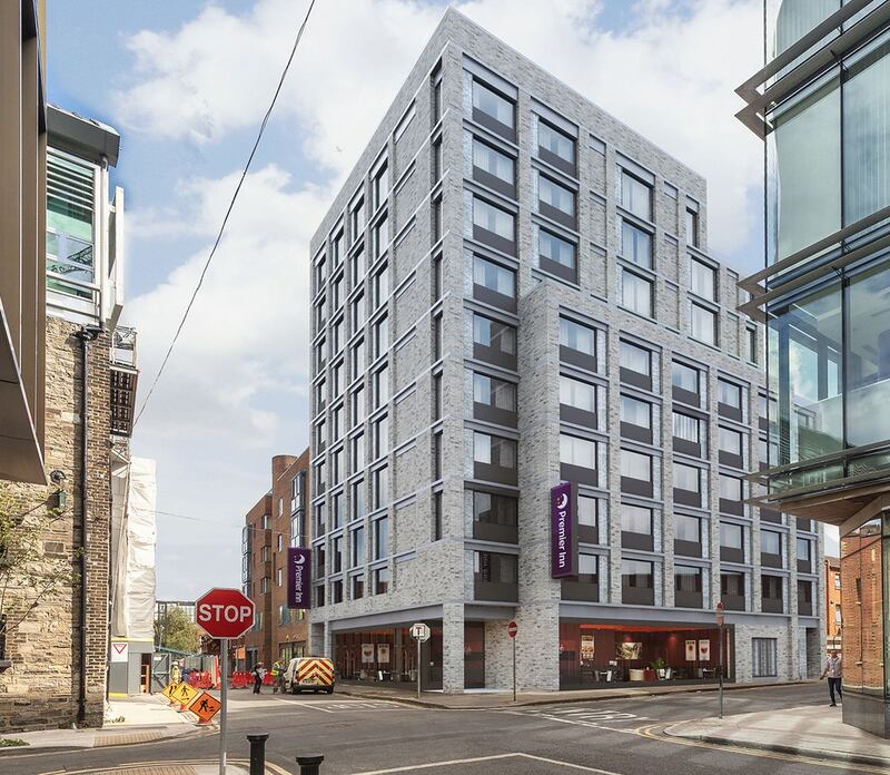 Premier Inn owner Whitbread is aiming to open three hotels in Dublin in 2022, including a 108-room hotel on Gloucester Street, in the city’s south docklands