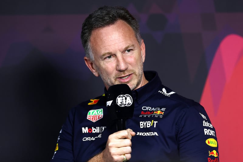 Christian Horner said the controversy around allegations made against him had taken a toll on both him and his family. Photograph: Bryn Lennon/Getty Images