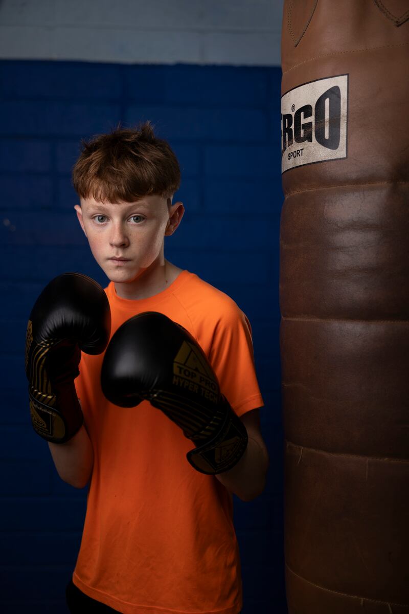 Dylan Bates, aged 14. Photograph: Tom Honan