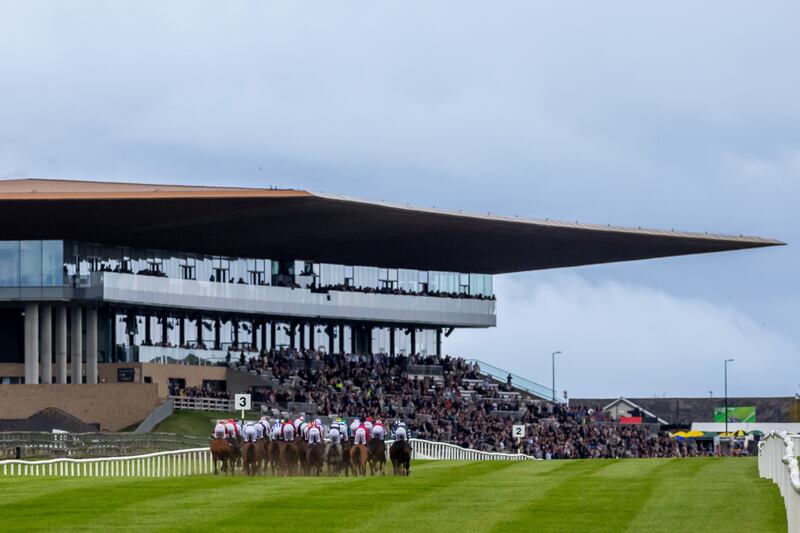 A general view of the first race at this month's Irish Champions Festival in the Curragh. Photograph: Morgan Treacy/Inpho
