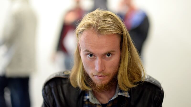 Ryan O’Sullivan Keating at the ‘Vikings’ auditions in Dublin. Photograph: Cyril Byrne/The Irish Times