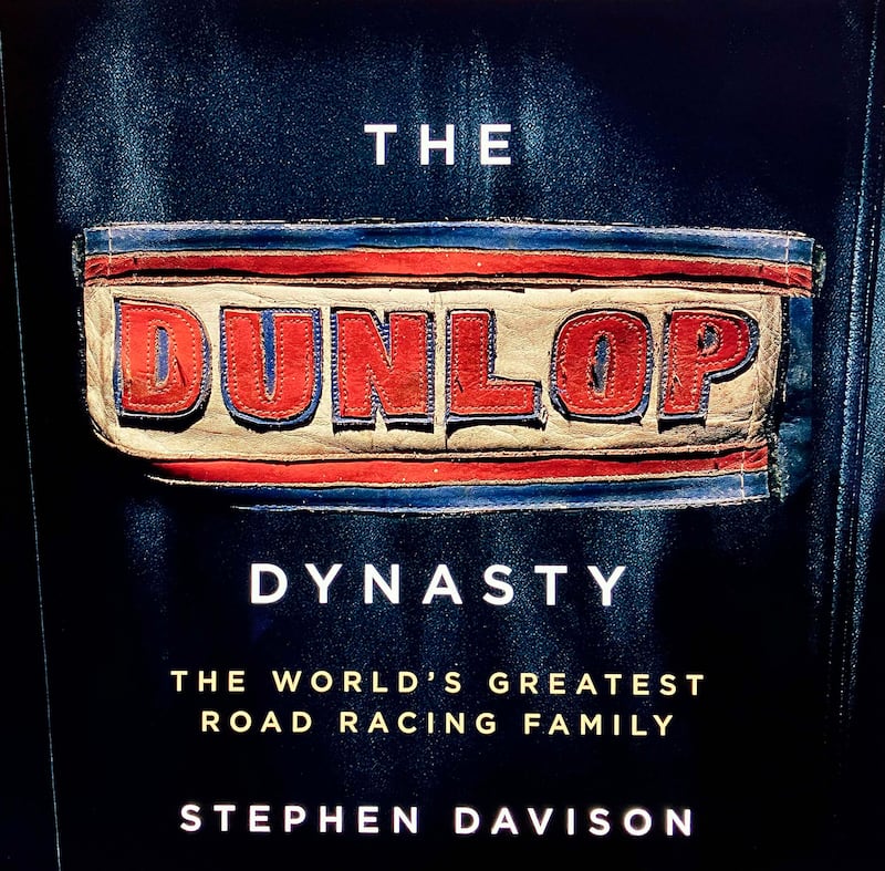 The front cover of The Dunlop Dynasty.  Photograph: Stephen Davison
