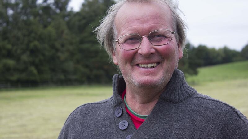 Kim McCall says that the variety of habitats on his land in Calverstown, Co Kildare, makes farming more pleasurable. Photograph: Johnny White