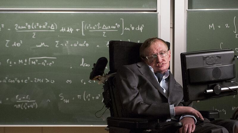 Professor Stephen Hawking once held a party for time travellers. Photograph: Tom Dymond