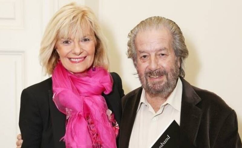 Homeowner Marian Kenny with the late chef and food critic Paolo Tullio