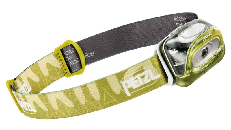The Petzl Tikkina head torch, €24.99,  is invaluable in the hills when darkness sets in.