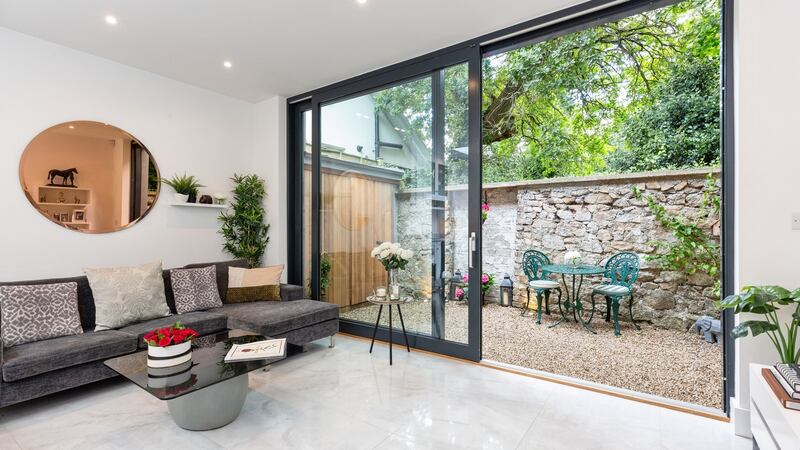 Abilene Lodge, Newtownpark Avenue, Blackrock, Co Dublin: a bright modern home behind the original exterior of a gate lodge built in 1840.