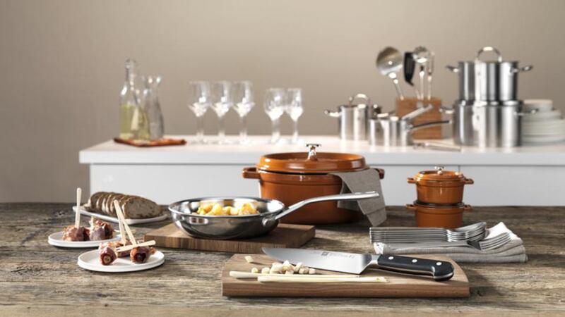 Kitchen equipment and knives at discount prices at the new Zwilling JA Henckels outlet at Kildare Village