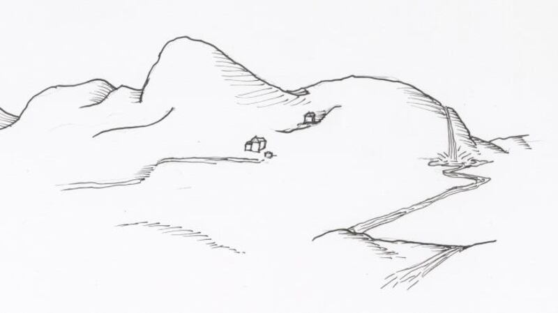 ‘Could be read as a climate thing’ ... Nature Man. Illustration: David Byrne, courtesy Pace Gallery