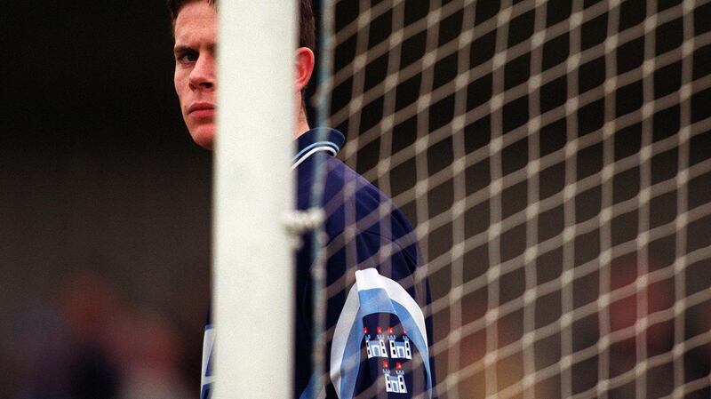 Stephen Cluxton pictured during a league fixture in 2002. Photograph: Patrick Bolger/Inpho