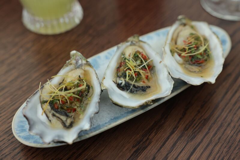 Flaggy Shore oysters