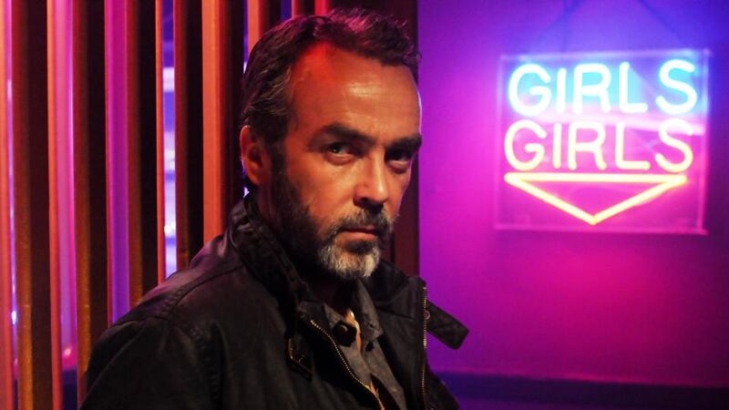 Spoof: John Hannah in A Touch of Cloth II. Photograph: Zeppotron/Sky