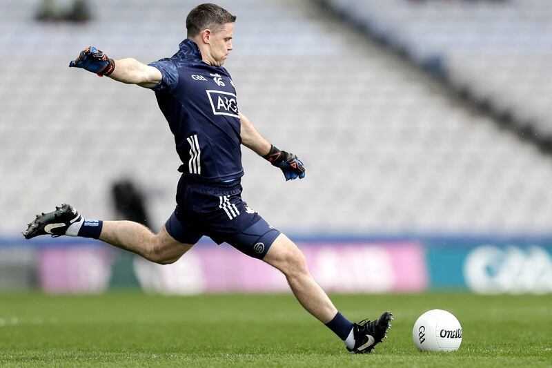 During his extraordinary long career, Stephen Cluxton fundamentally changed the way we view the role of a goalkeeper in Gaelic football. Now the baton has been taken on by his younger intercounty peers. Photograph: Laszlo Geczo/Inpho