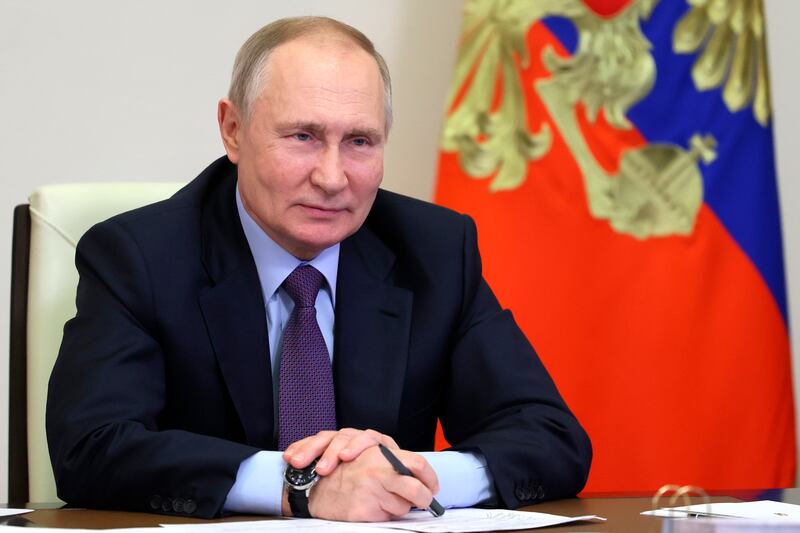 Russian president Vladimir Putin has said he would not sell oil under a price cap. Photograph: Mikhail Metzel, Sputnik, Kremlin Pool Photo via AP/PA