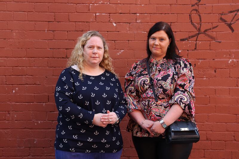 Lisa (left) and Rachel Smith. Photograph: Nick Bradshaw/The Irish Times