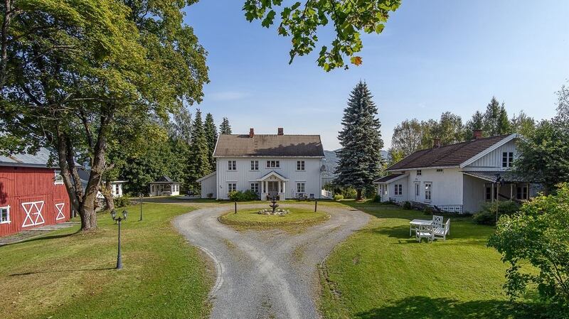 Norway: This charming house comes with a separate farmhouse, barn, double garage and gazebo