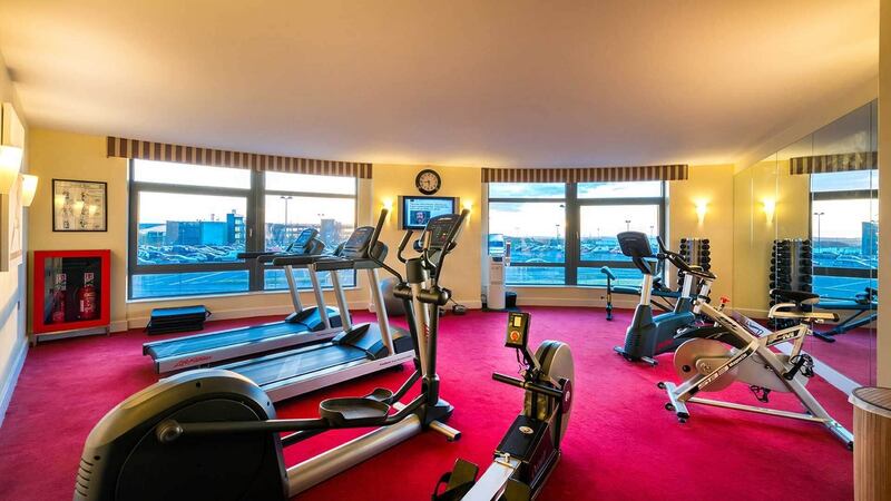 The prize includes use of the hotel’s fitness suite