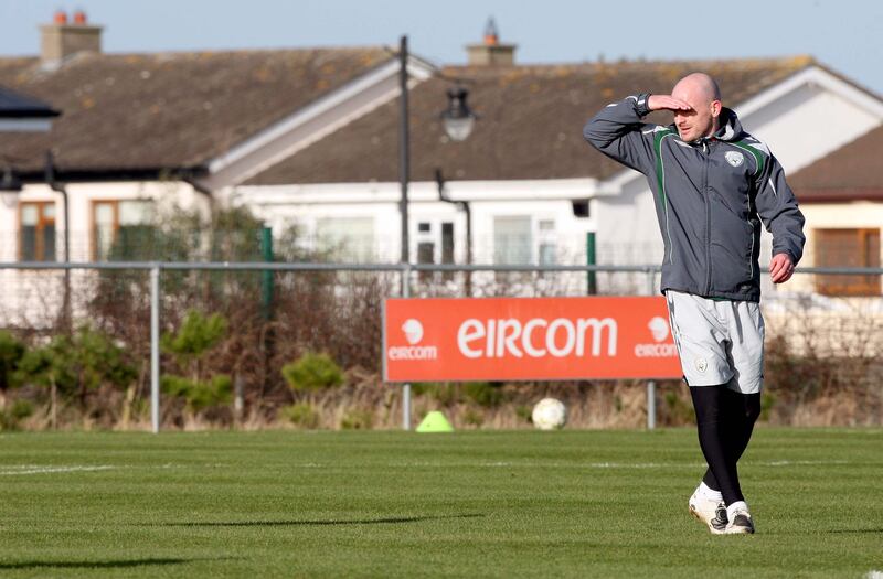 Lee Carsley qualified to play for Ireland through his Cork-born grandmother. Photograph: Donall Farmer/Inpho
