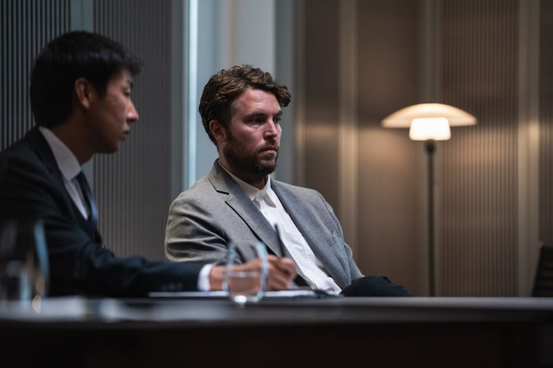 Tom Hughes in Malpractice. Photograph: ITV