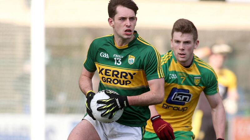 Kerry’s Jack Savage is the player who has stood out most this season. Photograph: Lorcan Doherty/Inpho