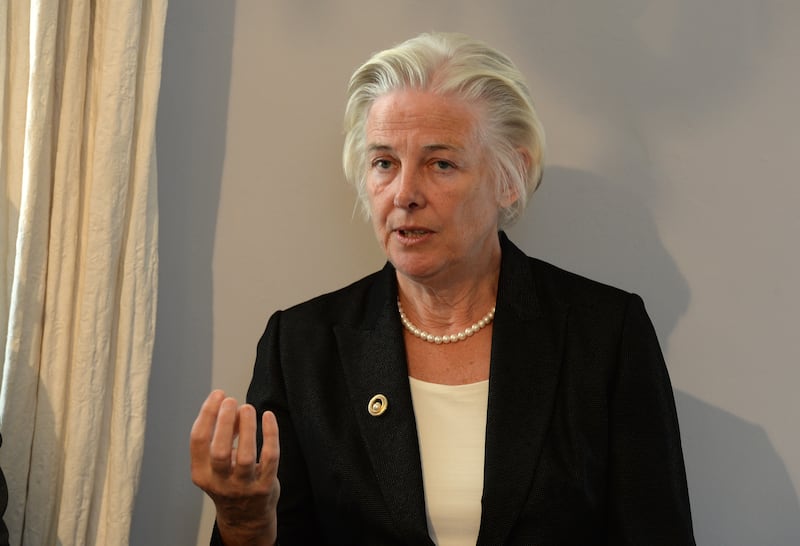 Catherine Day, former secretary general of the European Commission, has warned of the potential for “racist tension and confrontation”.
Photograph: Cyril Byrne