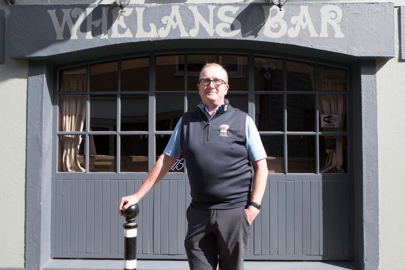 Pub owner Gearoid Whelan. “I was very unsure what was going to happen for a while.” Photograph: Liam Burke/Press 22