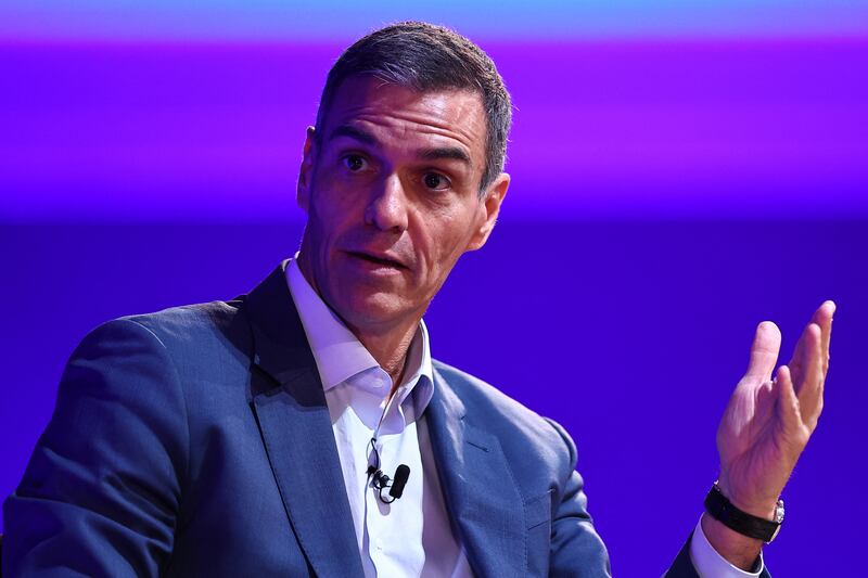 Spanish prime minister Pedro Sánchez. Photograph: Henry Nicholls/AFP via Getty Images        
