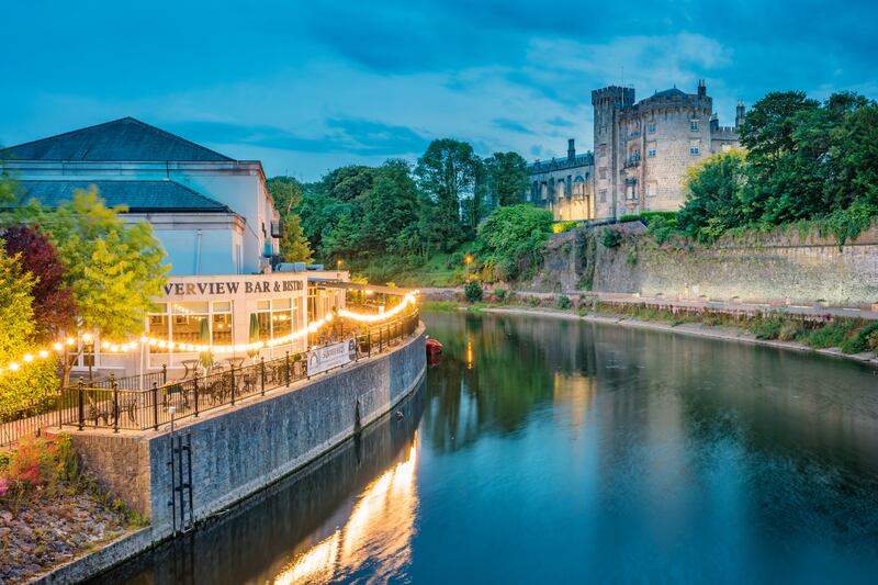 Kilkenny Castle and the River Nore in Kilkenny