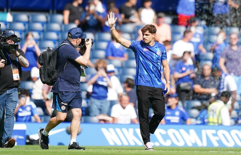 Chelsea's new signing Pedro Neto during a pre-season friendly at Stamford Bridge, London. Photograph: Zac Goodwin/PA Wire