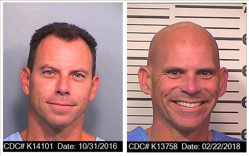 Prison photos of Erik and Lyle Menendez: Erik has called out Monsters director Ryan Murphy for 'vile and appalling character portrayals of Lyle and of me and disheartening slander'. Photograph: California Department of Corrections and Rehabilitation/AP