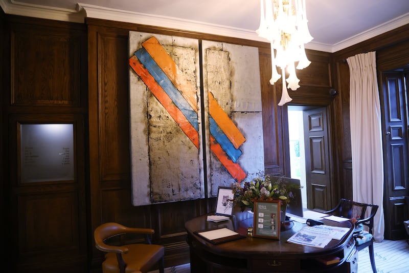 'Triple Stripe' (2024) by Theaster Gates