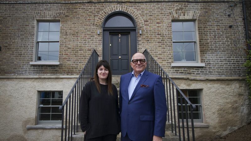 Fiona Kelly and Hugh Wallace in the first episode of The Great House Revivial