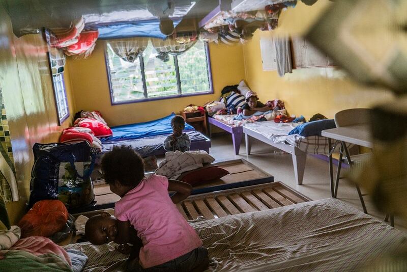 A women’s shelter in Goroka.