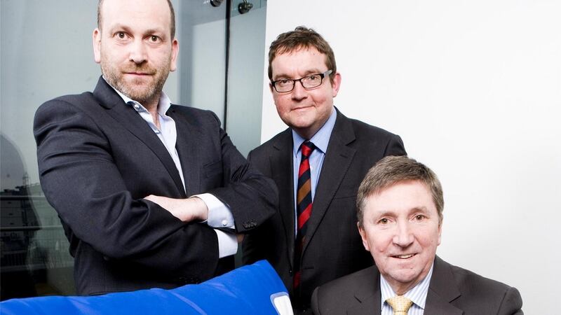 David Woolfson, Dr Duncan Bain and Billy Navan of Gabriel Scientific