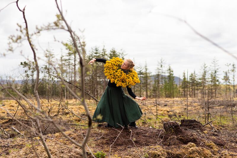 Lindar Schirmer at the Interface woodland symposium in 2023