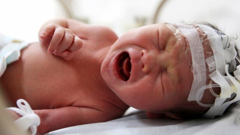 Firefighters in eastern China rescued the abandoned newborn baby boy  lodged in a sewage pipe directly beneath a toilet commode, state television reported. Photograph: China Daily/Reuters