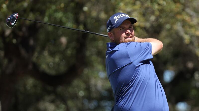 Shane Lowry on the eighth tee during the second day of the World Golf Championships-Dell Technologies Match Play at Austin Country Club. Photograph: Gregory Shamus/Getty Images