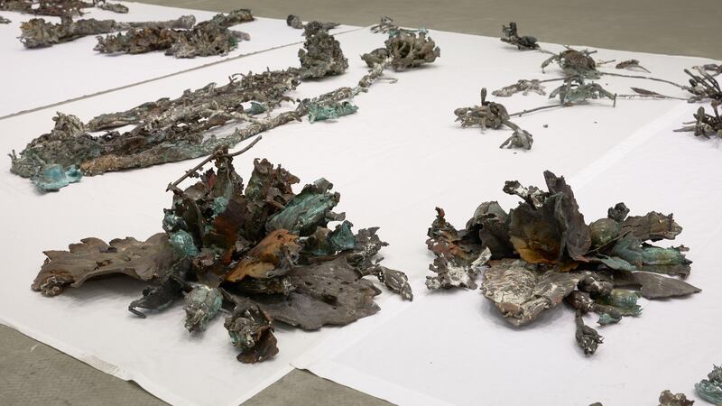 Abbas Akhavan’s Study for a Monument. Photograph: Denis Mortell