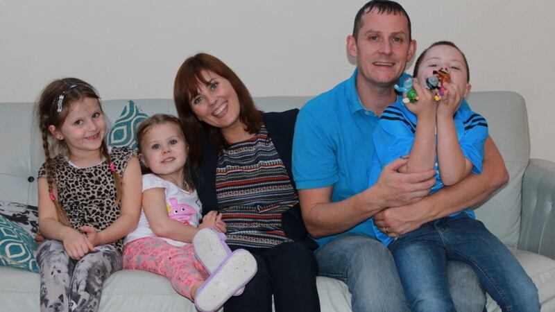 “We spent every penny we had on the renovation and extension,” explains Wes. “We had a fine big extension but we’d nothing in it so we used our cashback to buy a sofa from DFS and a 49-inch flat screen smart TV.”